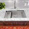 Nantucket Sinks 32In. Large Prep Station Single Bowl Undermount Stainless Steel Kitchen Sink with Accessories ZR-PS-3220-16 - alternate 5